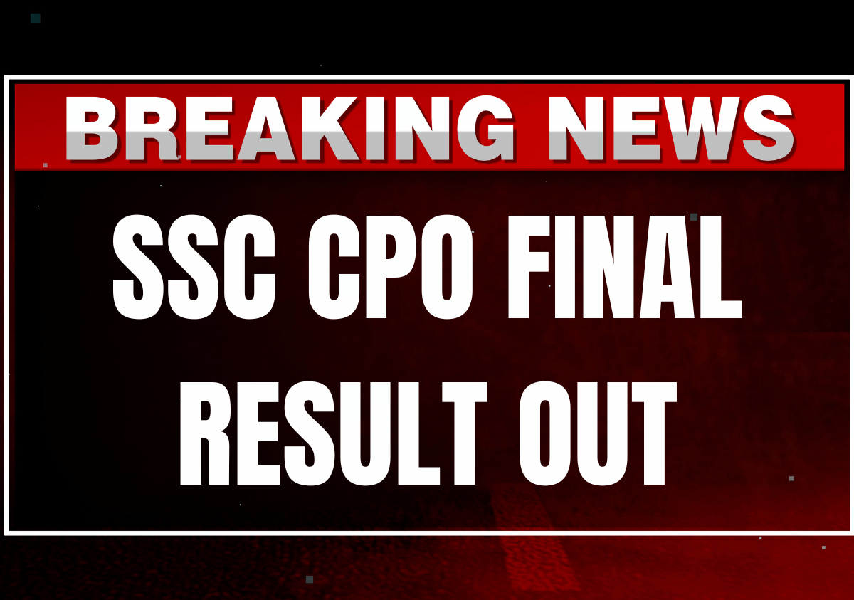 ssc cpo 2022 FINAL RESULT