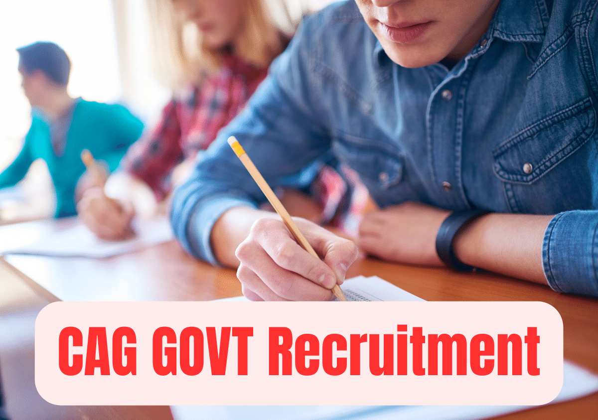 CAG GOVT Recruitment 2023