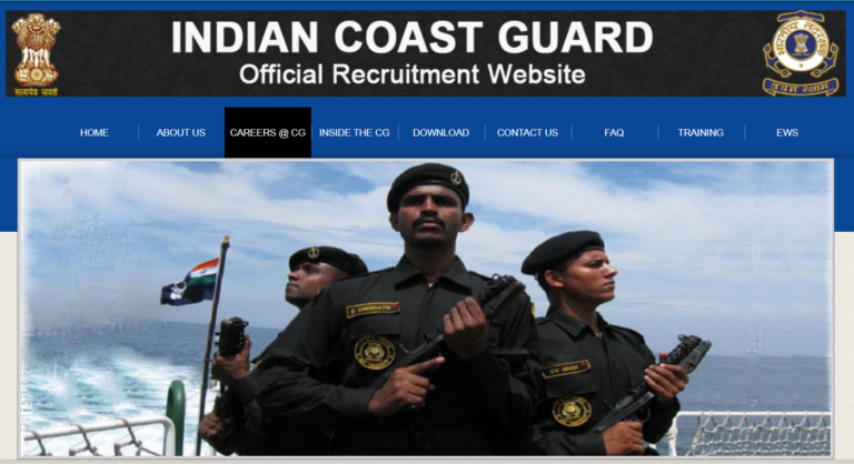 Indian Coast Guard Recruitment 2024 : Apply for 260 Sailor GD Posts – 12th Pass Job Alert